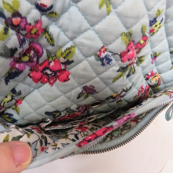Vera Bradley Large Duffel Bag Weekender Over Night Carry on Retired Pattern - Picture 9 of 12